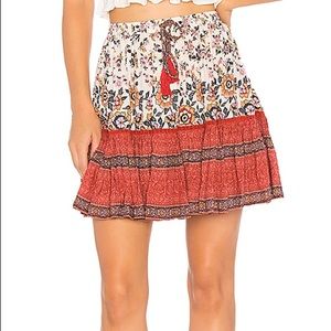 Spell Byron Bay Boho Mini Skirt